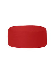 Atelier Del Sofa Round Pouf - Rojo